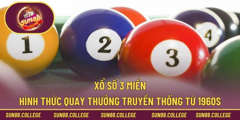 Xổ số 3 miền